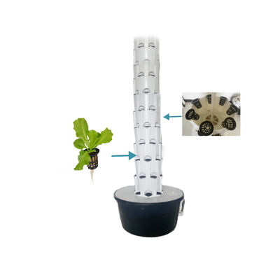Sistema de cultivo hidropónico Torre para hortalizas Fresa Balcón Cultivo sin suelo