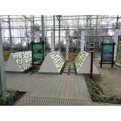 Sistema de aeropónica vertical para el cultivo de vegetales agrícolas en invernaderos