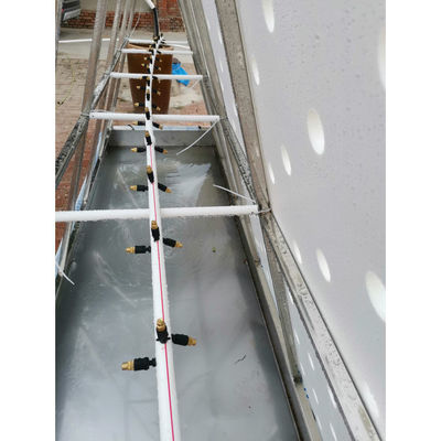 Sistema de aeropónica vertical para el cultivo de vegetales agrícolas en invernaderos