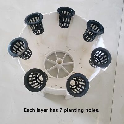 Sistema de cultivo hidropónico Torre para hortalizas Fresa Balcón Cultivo sin suelo