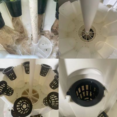 Sistema de cultivo hidropónico Torre para hortalizas Fresa Balcón Cultivo sin suelo