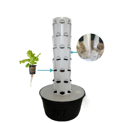 Equipo de cultivo de hortalizas sin suelo, sistema hidropónico, invernadero, invernadero Nueva torre de plantación agrícola