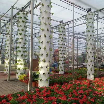 Kit de cultivo vertical Sistema aeropónico de torre DIY Sistemas de cultivo hidropónicos aeropónicos