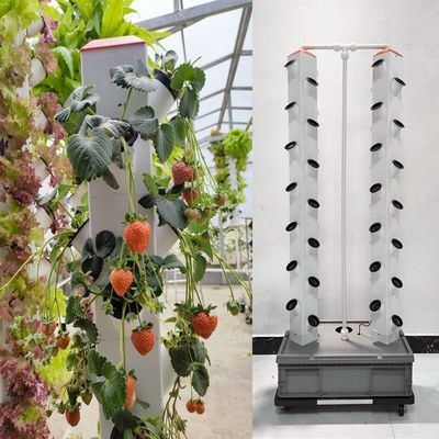 Sistema de plantación aeropónico de columna hidropónica vertical perfecta Torre de cultivo aeropónica