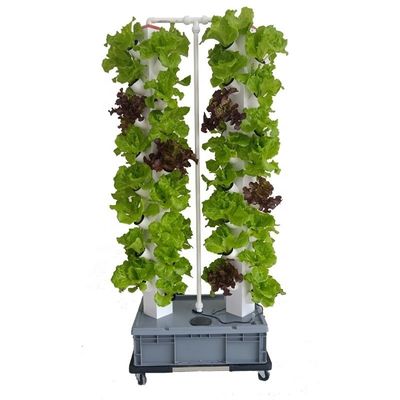 Sistema de plantación aeropónico de columna hidropónica vertical perfecta Torre de cultivo aeropónica