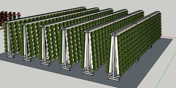 Sistema hidropónico de plantas de jardín de interior Zipgrow con luz LED