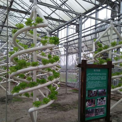 NFT en espiral Torre de jardín hidropónico Torre de jardín hidropónico 200000 KG